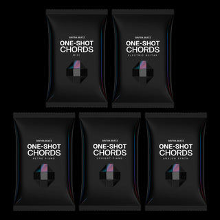Five packages labeled ‘One-Shot Chords’ displayed as the Composer Bundle